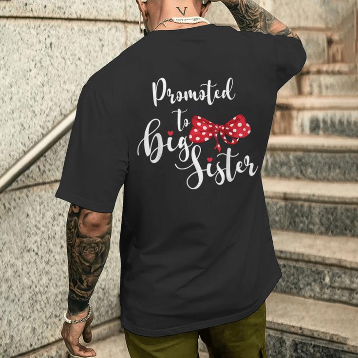 Promoted To Bigister メンズTシャツ バックプリント 彼への贈り物