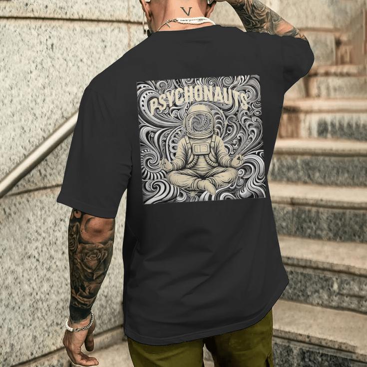 Psychonaut サイケデリック メンズTシャツ バックプリント 彼への贈り物