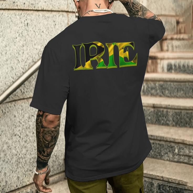 Rasta Rude Boy ジャマイカ国旗 レゲエ ジャマイカ用 Irie シャツ メンズTシャツ バックプリント 彼への贈り物