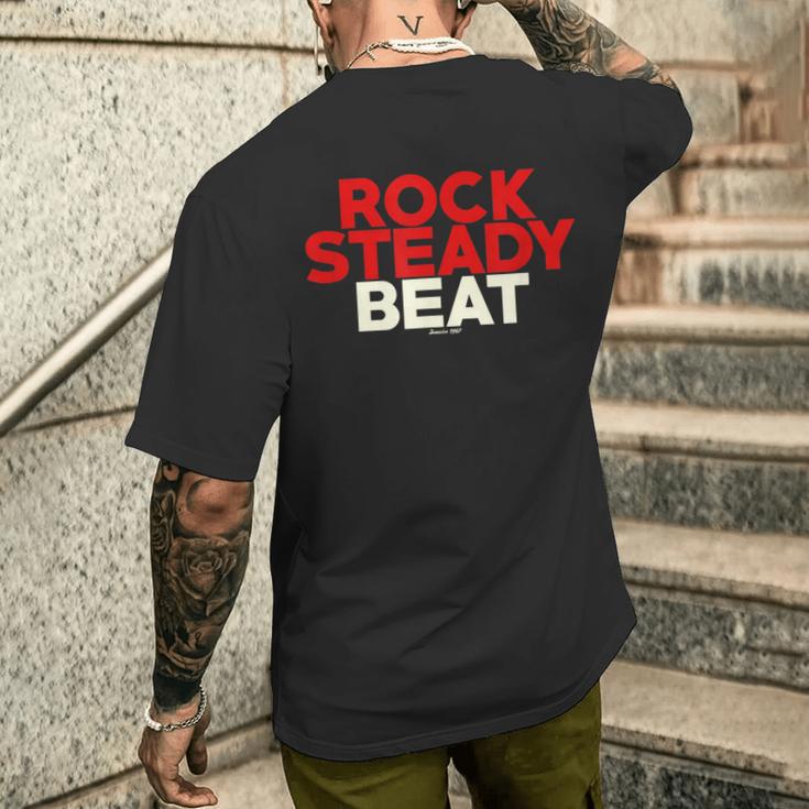 Rockteady Beat Jamaica 1967 ジャマイカ ロックステディ レゲエ スカ Music メンズTシャツ バックプリント 彼への贈り物