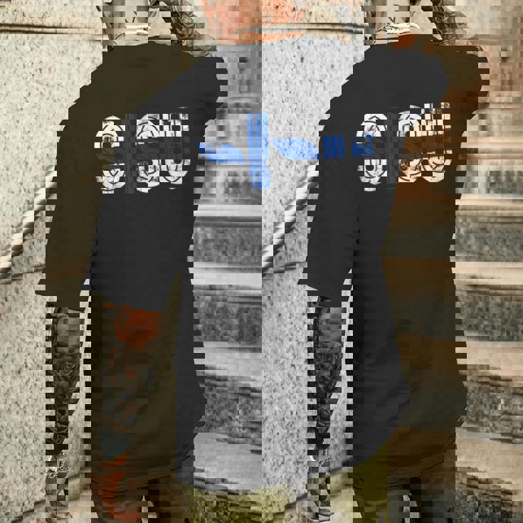 Sisu ノベルティtシャツ フィンランド国旗 スオミ旗 メンズTシャツ バックプリント 彼への贈り物