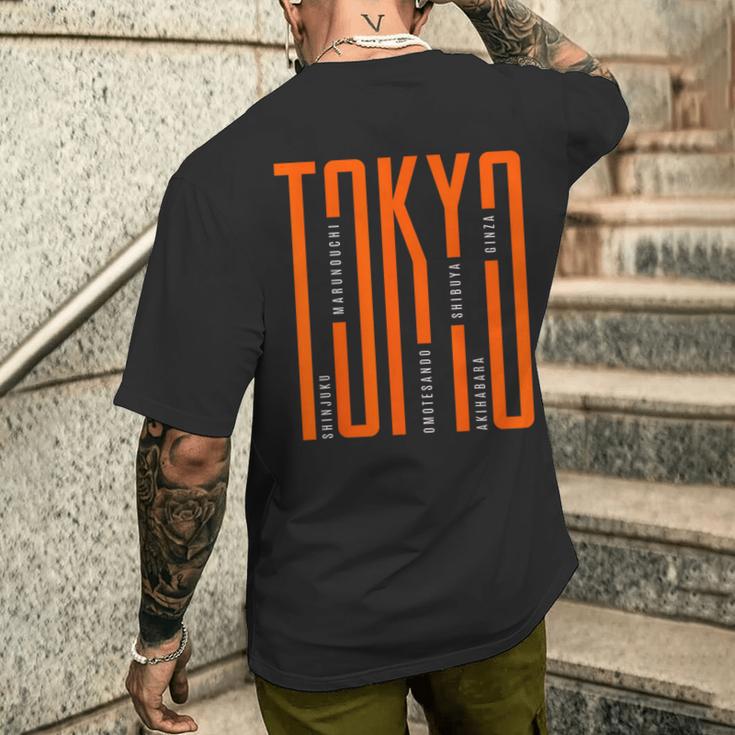 Tokyo Japan Graphic Novelty & Cool s メンズTシャツ バックプリント 彼への贈り物