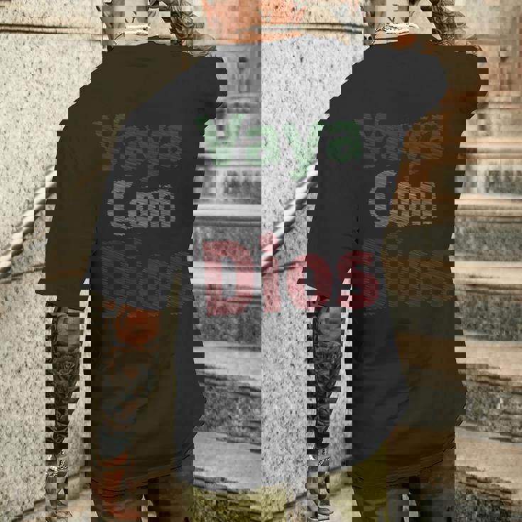 Vaya Con Dios Go With God Walk With God インスピレーションtシャツ 長袖tシャツ メンズTシャツ バックプリント 彼への贈り物