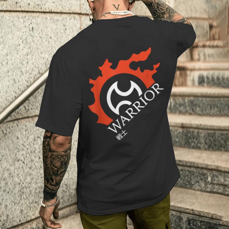 Warrior For Warriors Of Light & Darkness メンズTシャツ バックプリント 彼への贈り物