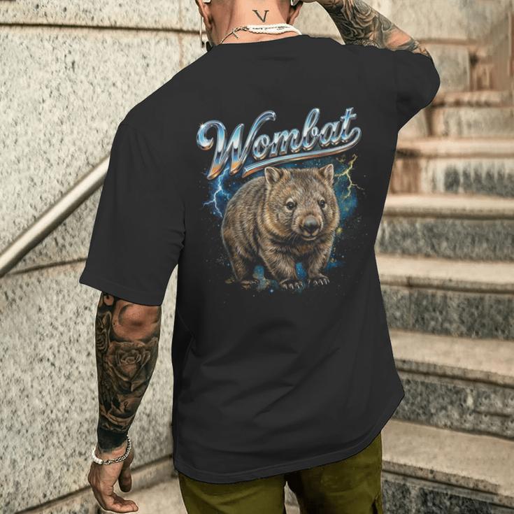 Wombat ビンテージ 90年代 レトロ ファニー ウォンバット 80年代 メンズ レディース メンズTシャツ バックプリント 彼への贈り物