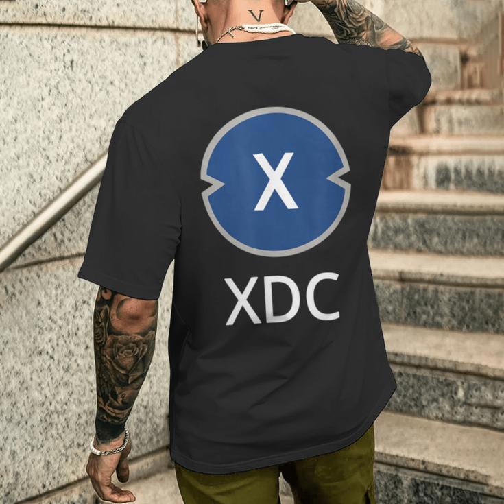 Xinfin 暗号通貨 Xdc暗号コイン メンズTシャツ バックプリント 彼への贈り物