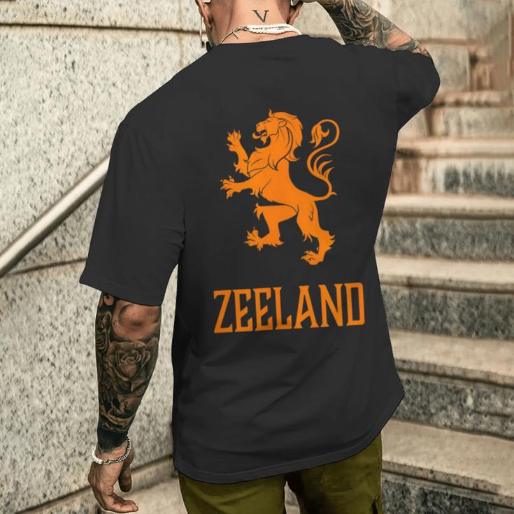 Zeeland オランダ オランダ メンズTシャツ バックプリント 彼への贈り物