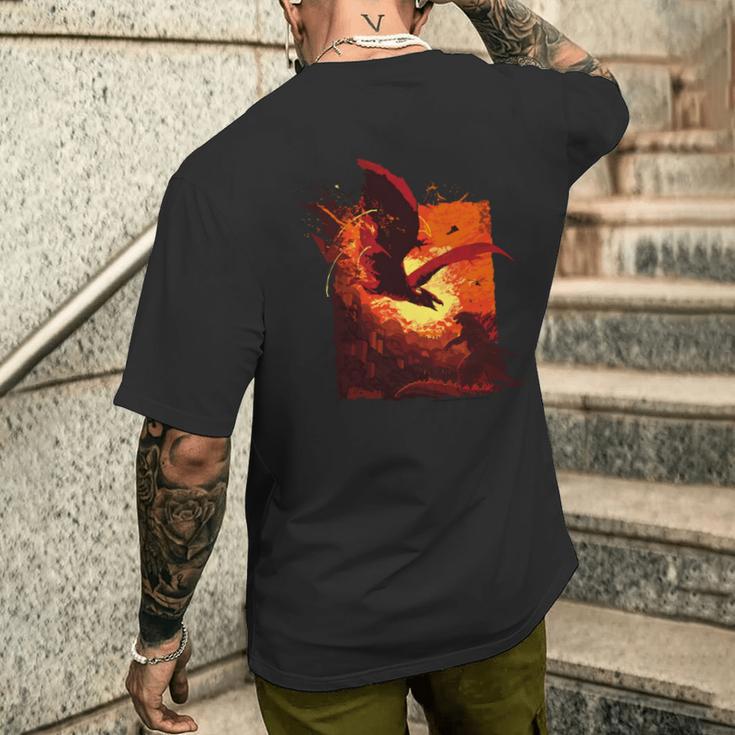 『Godzilla ゴジラ キング・オブ・モンスターズ』1 長袖tシャツ メンズTシャツ バックプリント 彼への贈り物