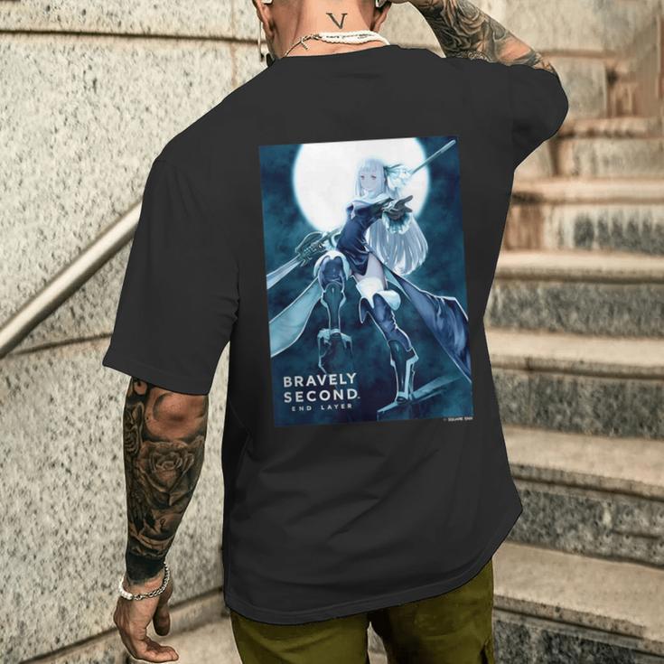 【公式】ブレイブリーセカンド：マグノリア メンズTシャツ バックプリント 彼への贈り物