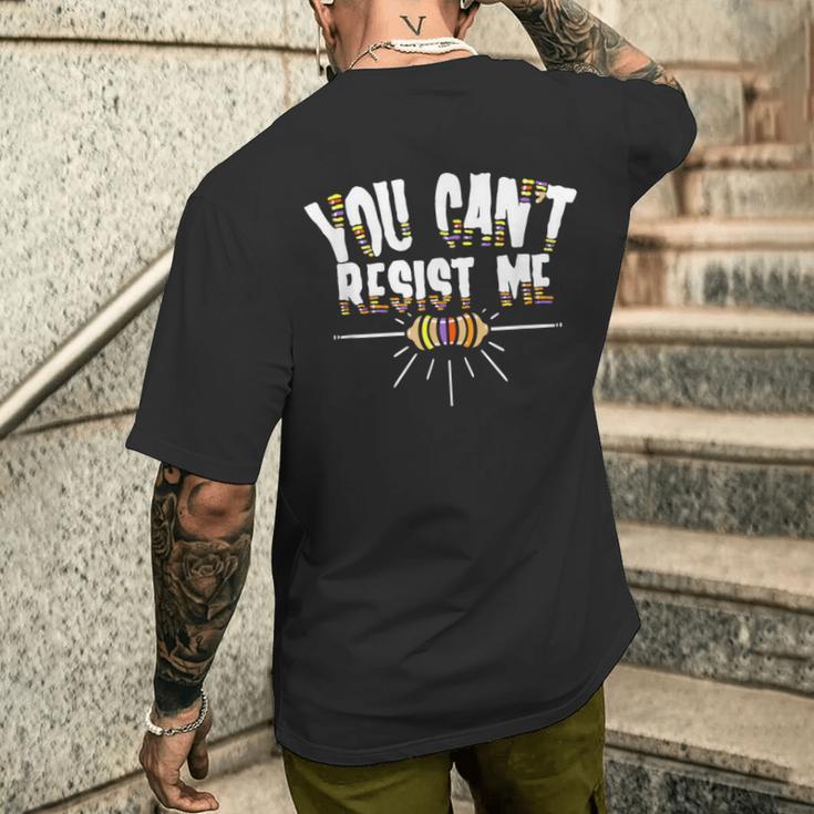 あなたは私をレジストすることはできません 面白い電気技師 メンズTシャツ バックプリント 彼への贈り物