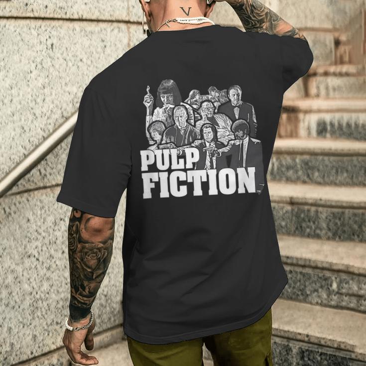 アイコニックムービーキャストグラフィック Papl2625 メンズTシャツ バックプリント 彼への贈り物