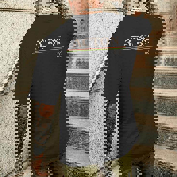 アクトン Uk メンズTシャツ バックプリント 彼への贈り物