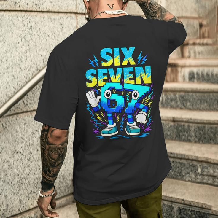 イタリアンブレインロットシックスセブン 6 7Ixeven メンズTシャツ バックプリント 彼への贈り物