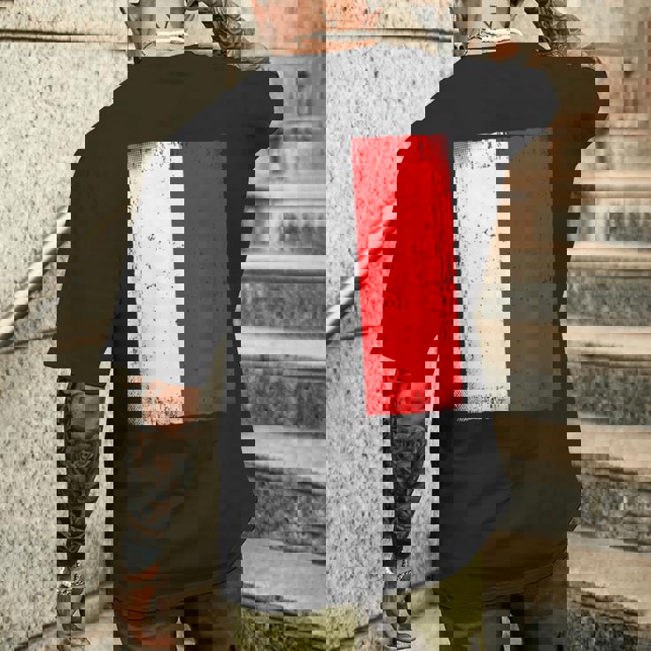 インドネシア国旗 インドネシア メンズTシャツ バックプリント 彼への贈り物