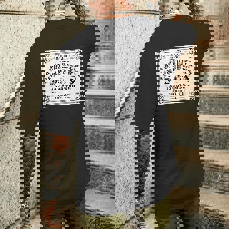 ウイジャボード ハロー超常現象捜査官 ゴシック・ウイジャ・ペイガン メンズTシャツ バックプリント 彼への贈り物