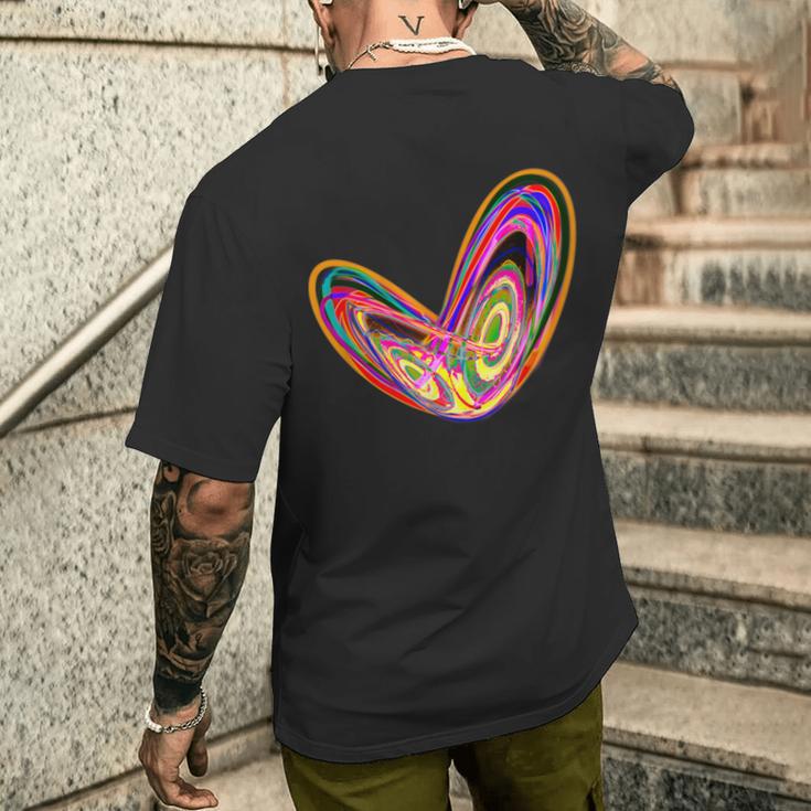 カオス理論 メンズTシャツ バックプリント 彼への贈り物