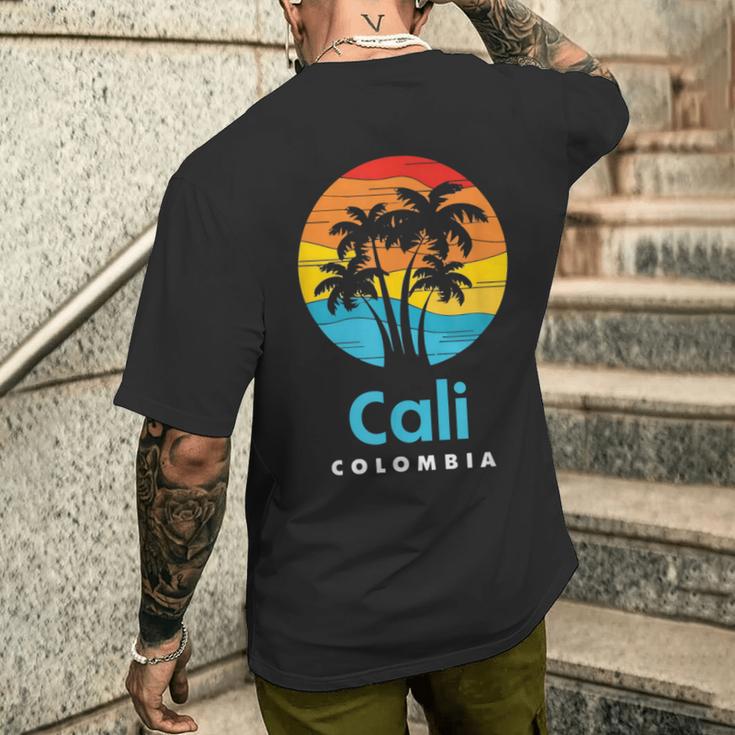 カリ コロンビア メンズTシャツ バックプリント 彼への贈り物