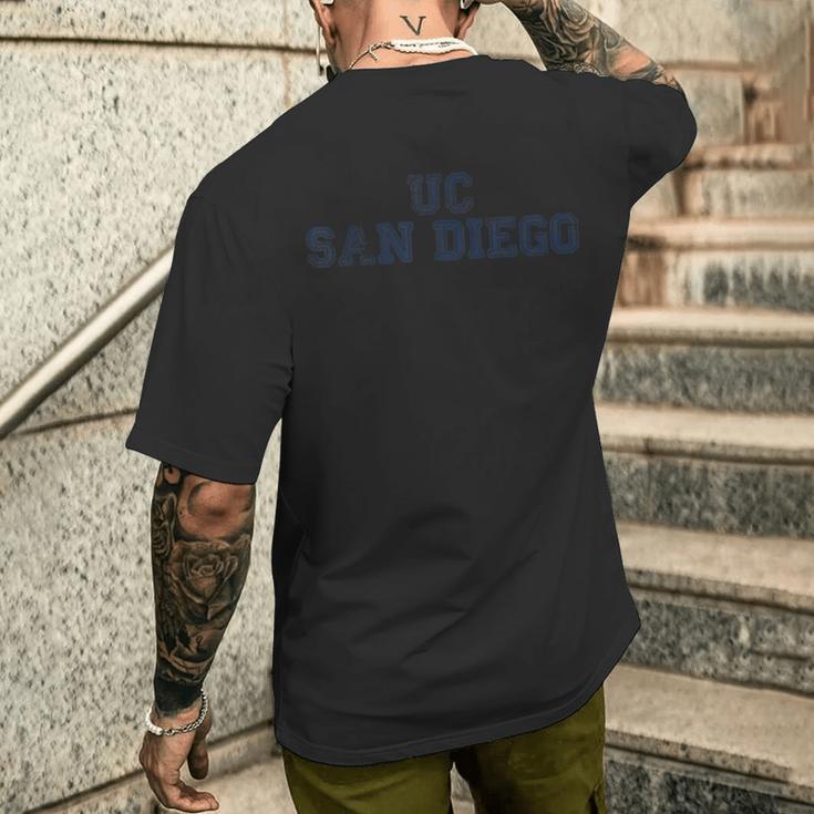 カリフォルニア大学サンディエゴ メンズTシャツ バックプリント 彼への贈り物