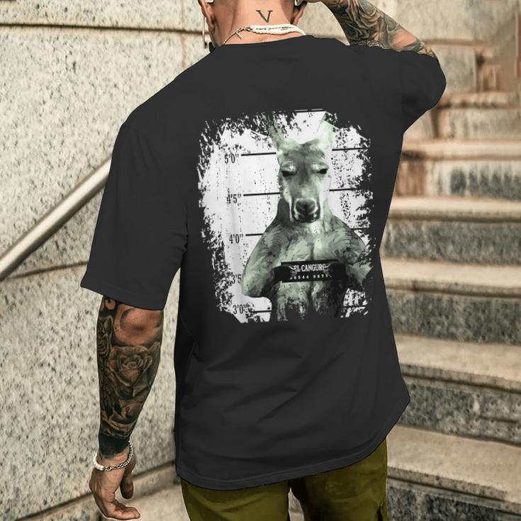 カンガルーアニマルラブシャツショップ メンズTシャツ バックプリント 彼への贈り物