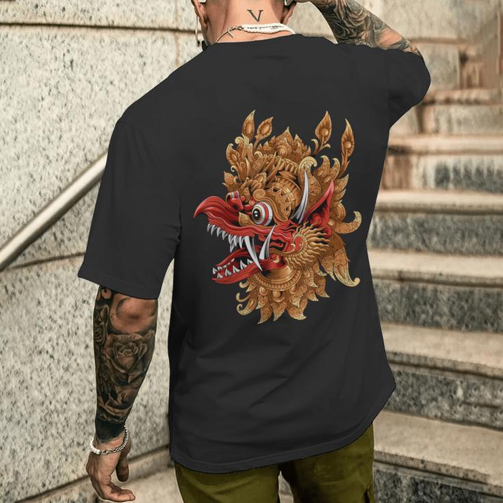 ガルーダ ジャタユ マスク メンズTシャツ バックプリント 彼への贈り物