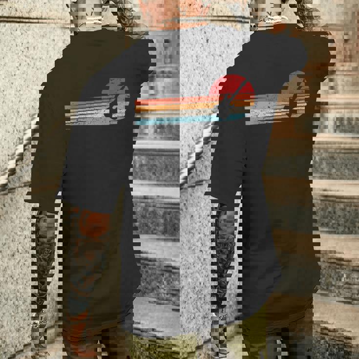 ギタリスト ロック 音楽 バンド ミュージシャン ギター メンズTシャツ バックプリント 彼への贈り物