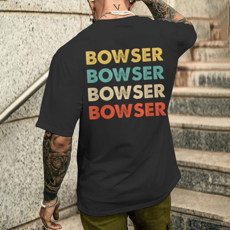 クッパ名 メンズTシャツ バックプリント 彼への贈り物