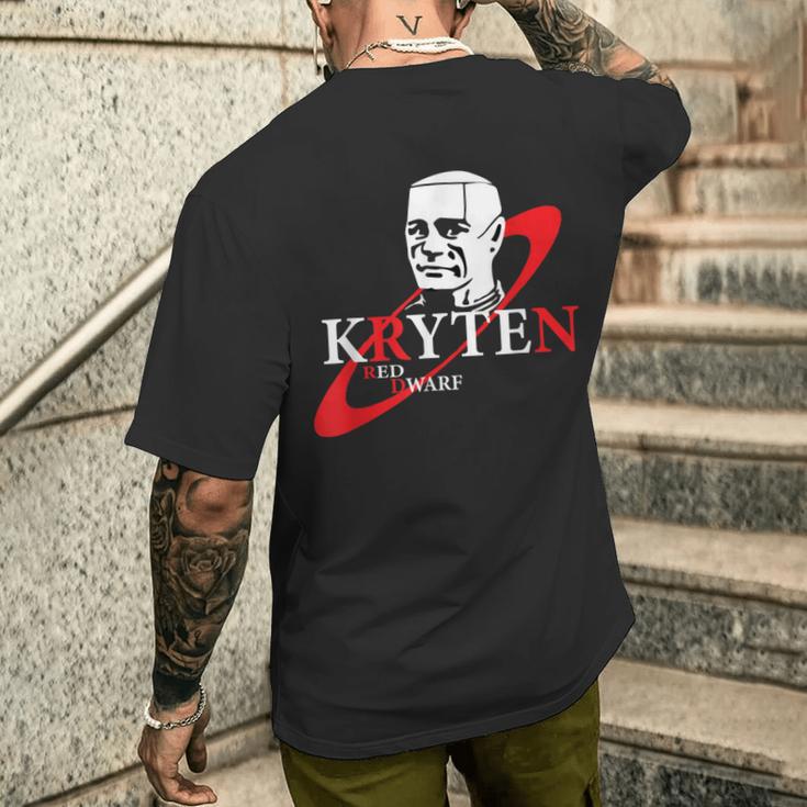 クリテン・レッド・ドワーフ メンズTシャツ バックプリント 彼への贈り物