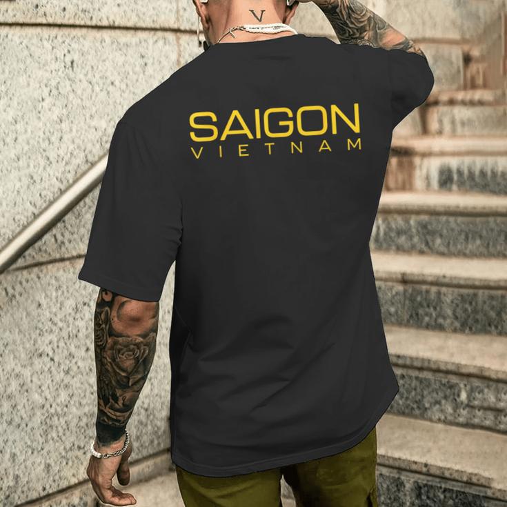 サイゴン デザイナー モダン ベトナム ホーチミン市 サイゴン メンズTシャツ バックプリント 彼への贈り物
