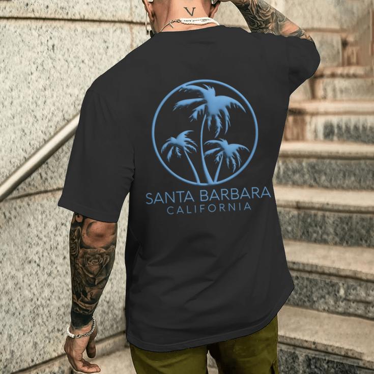 サンタ バーバラ ビーチ カリフォルニア サーフ ヴィンテージ カリ イスラビスタ 長袖tシャツ メンズTシャツ バックプリント 彼への贈り物