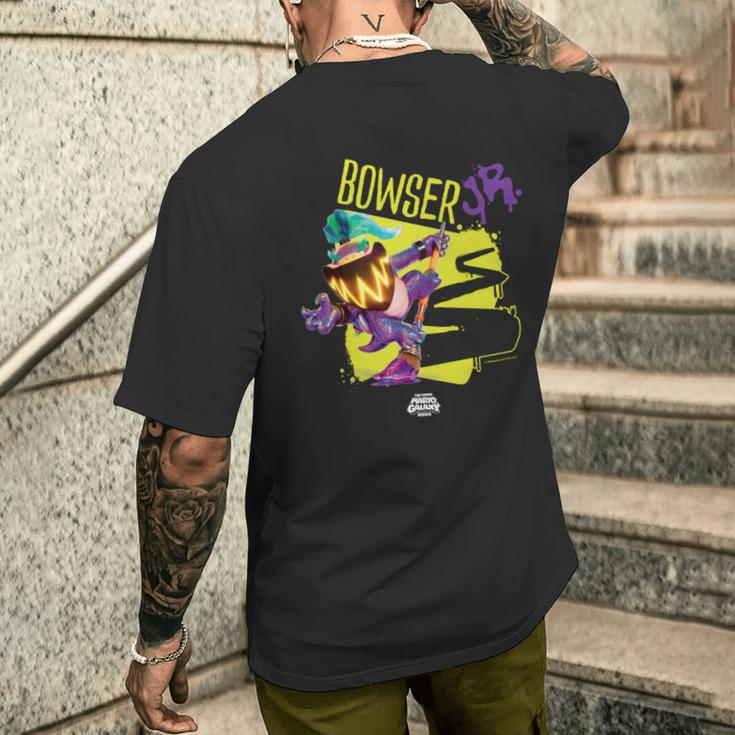 ザ・スーパーマリオギャラクシー・ムービー Wonder Bowser Jr Power 長袖tシャツ メンズTシャツ バックプリント 彼への贈り物