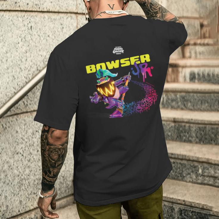ザ・スーパーマリオギャラクシー・ムービー Wonder Bowser Jr メンズTシャツ バックプリント 彼への贈り物