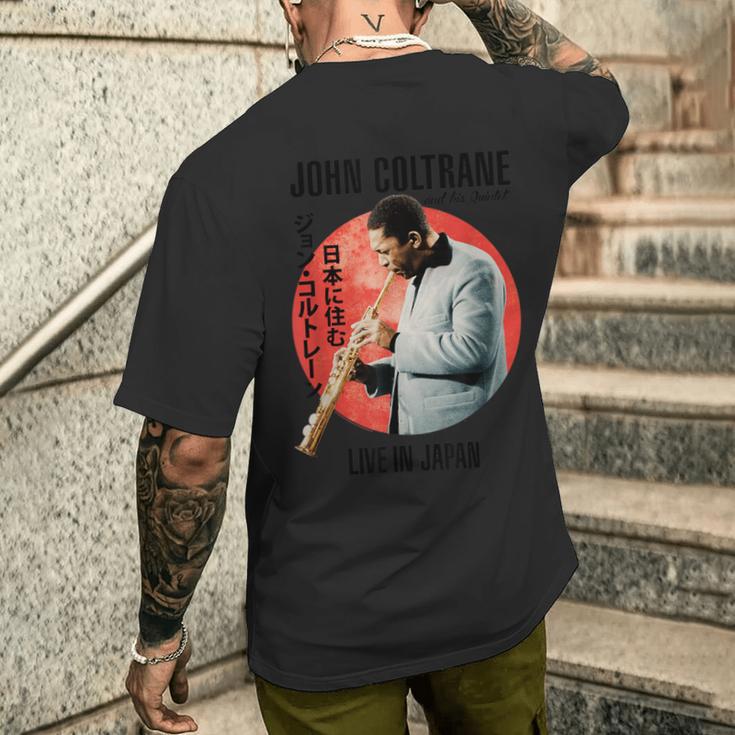 ジョン・コルトレーン ライヴ・イン・ジャパン メンズTシャツ バックプリント 彼への贈り物