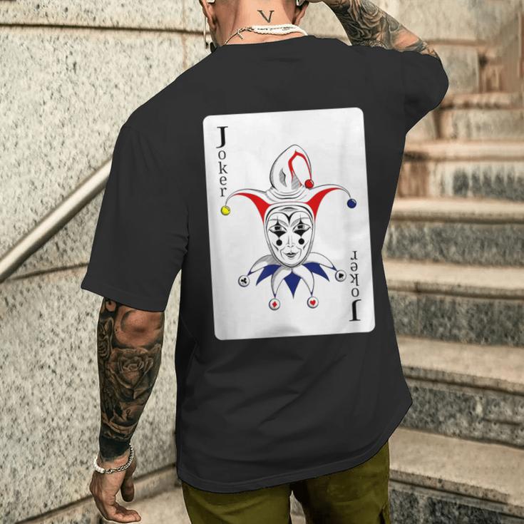 ジョーカーtシャツ トランプ メンズTシャツ バックプリント 彼への贈り物