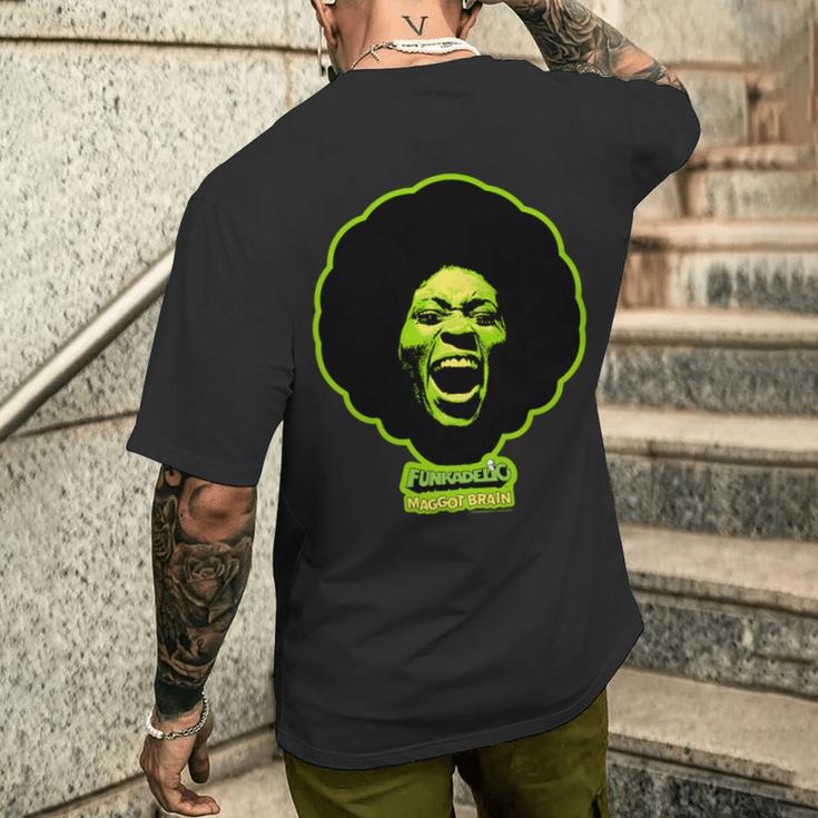 ジョージ・クリントン・ファンカデリック・グリーン・マゴット・ブレイン 長袖tシャツ メンズTシャツ バックプリント 彼への贈り物