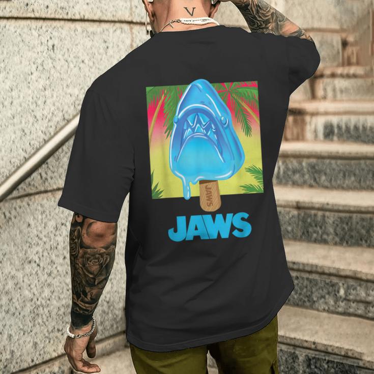 ジョーズharkummer Pop メンズTシャツ バックプリント 彼への贈り物