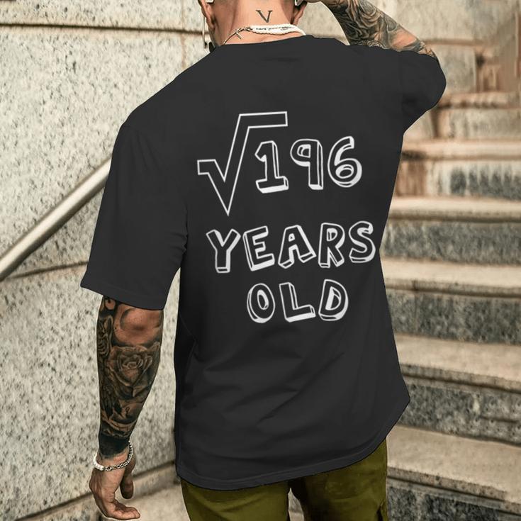 スクエアルート 196年 メンズTシャツ バックプリント 彼への贈り物