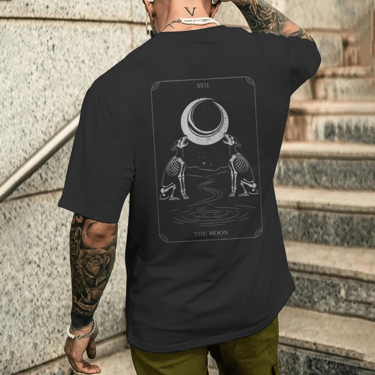 スピリチュアルなタロットカード ミスティカル エッジー エソテリック ストリートウェア メンズTシャツ バックプリント 彼への贈り物