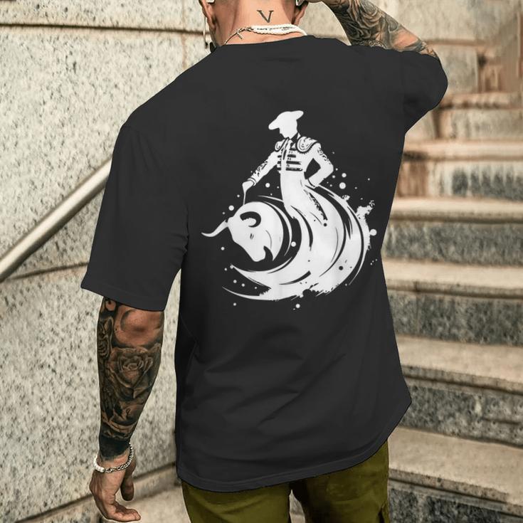 スペインの闘牛士トレロ メンズTシャツ バックプリント 彼への贈り物