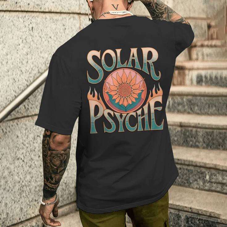 ソーラーサイケ メンズTシャツ バックプリント 彼への贈り物