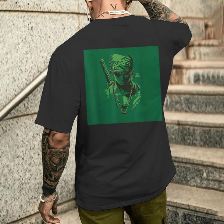 ゾロを知ってるだろ メンズTシャツ バックプリント 彼への贈り物