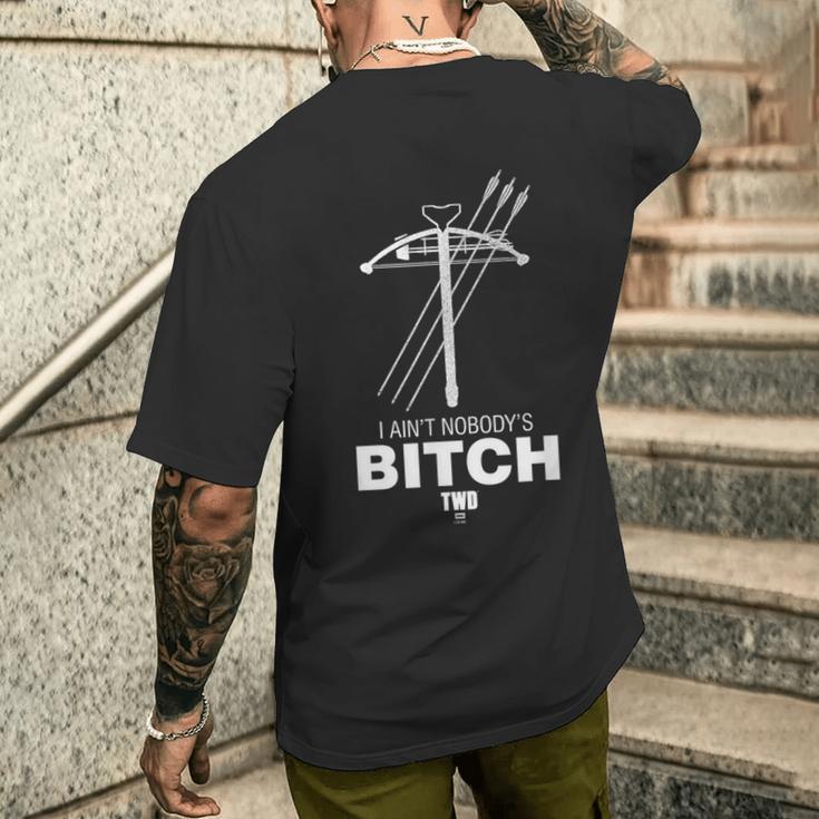 ダリル・誰もいないb-Tch メンズTシャツ バックプリント 彼への贈り物