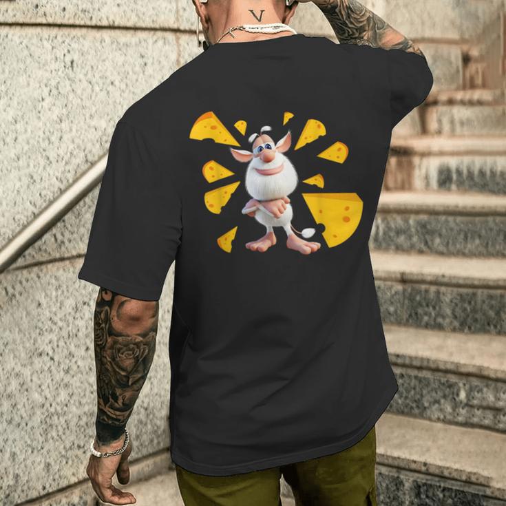チーズターゲット ブーバ メンズTシャツ バックプリント 彼への贈り物