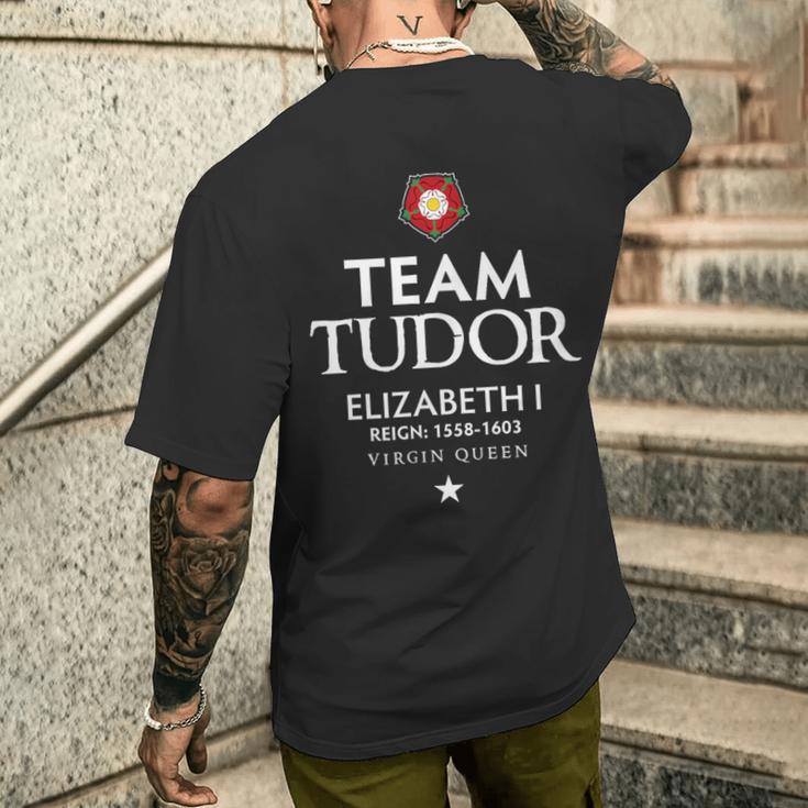 チームチューダー メンズTシャツ バックプリント 彼への贈り物