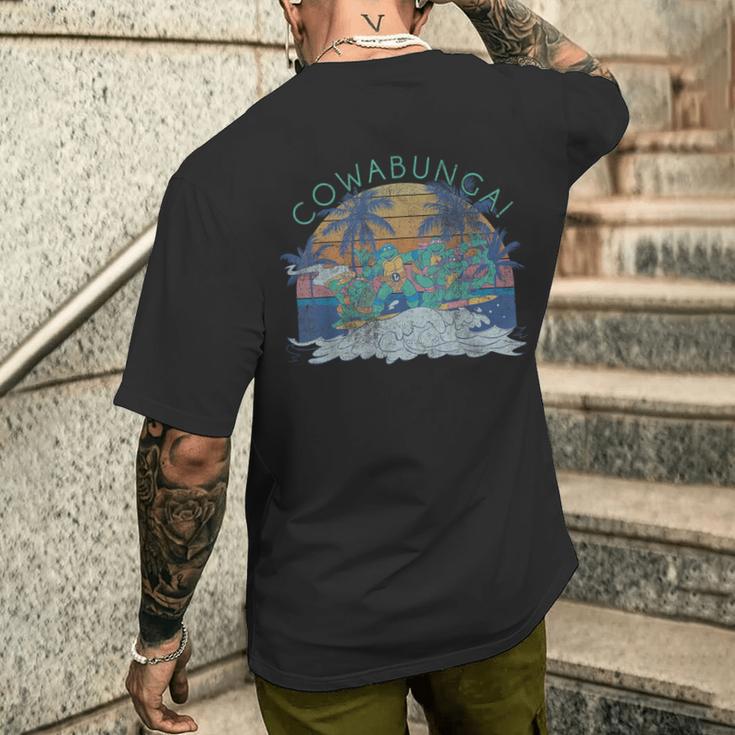 ティーンエイジ・ミュータント・ニンジャ・タートルズ ヴィンテージ Cowabunga メンズTシャツ バックプリント 彼への贈り物