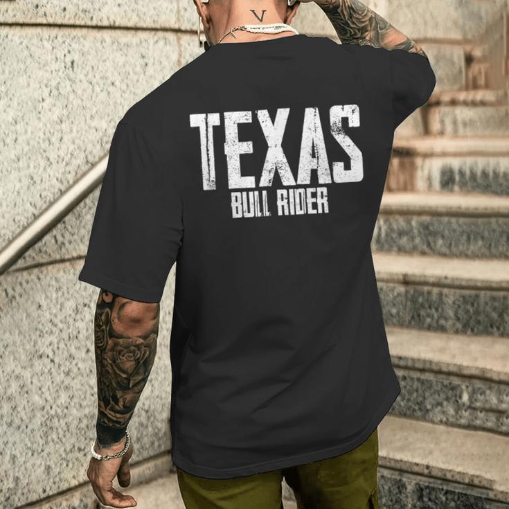 テキサス・ブルライダー メンズTシャツ バックプリント 彼への贈り物