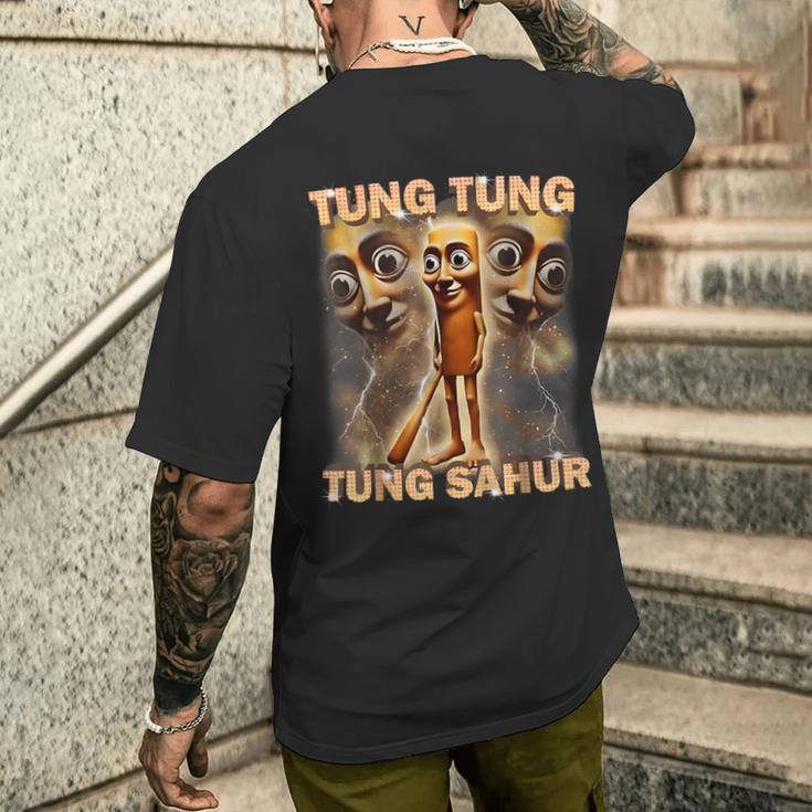トゥン・トゥン・サフールは面白いイタリアの頭脳を呼んでいます メンズTシャツ バックプリント 彼への贈り物