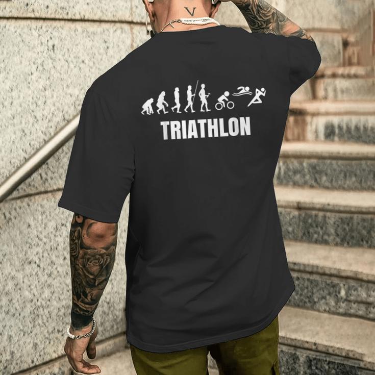 トライアスロンtシャツ トライアスリート用 アスリートスーツ デュアスロンラン メンズTシャツ バックプリント 彼への贈り物