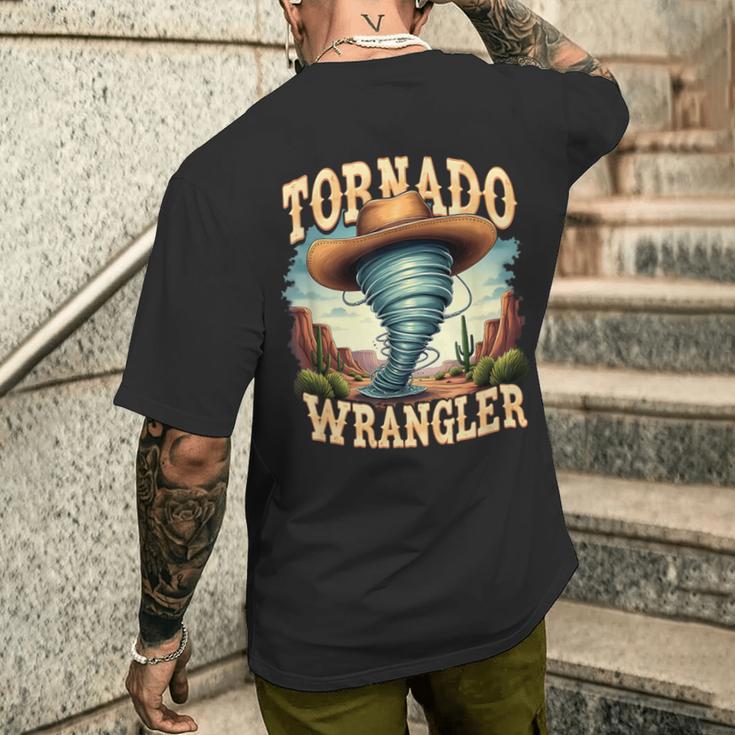 トルネード ラングラー カウボーイ ラングラー レディース メンズ キッズ メンズTシャツ バックプリント 彼への贈り物