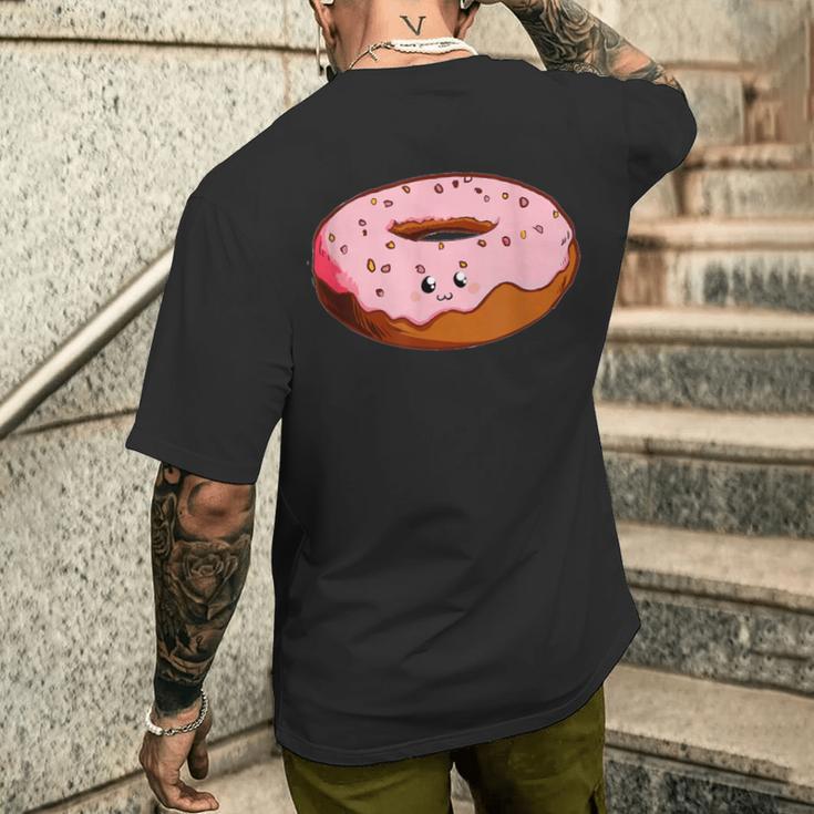ドーナツドーナツコスチューム カワイイドーナツ メンズTシャツ バックプリント 彼への贈り物