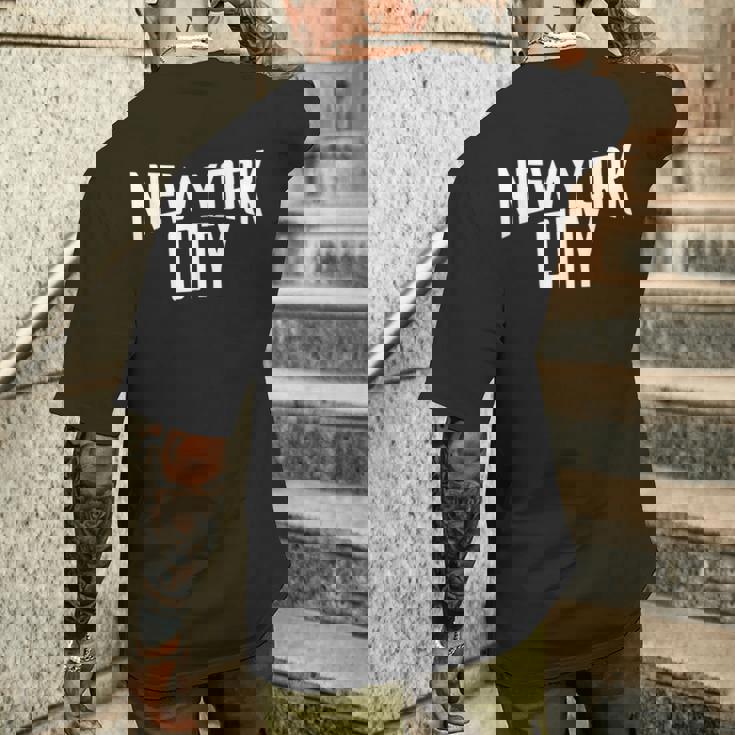 ニューヨークシティシャツ レディース メンズ クールマンハッタン メンズTシャツ バックプリント 彼への贈り物